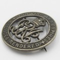 WW1 Service breast badge - For King & Empire - no 318559
