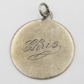 Onthou julle vir Chris en Penny - Sterling silver medallion