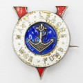 Navy League War Fund victory badge - silver