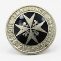 St John`s Ambulance Button hole badge