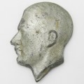 WW2 Adolf Hitler lead alloy cast profile head