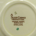 Susie Cooper porcelain tea trio