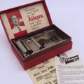 Allegro Model L razor blade sharpener - unused - as new condition with books