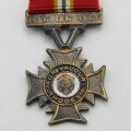 Rhodesia Grand Cross of Valour miniature medal - Livingstone mint issue