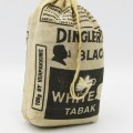Vintage Dingler`s Black and White tobocco pouch - still full