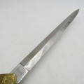 SA Air Force General officer`s ceremonial dagger with braided gold belt #2483