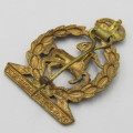 Royal Army Veterinary Corps cap badge - pin replaced