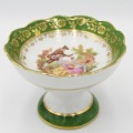 Vintage Limoges porcelain dressing table trinket holder