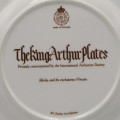 Royal Worcester King Arthur plate - Merlin and the Enchantress Viviane
