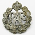 WW2 Royal Air Force cap badge - Lead casting