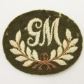 British Army Gunner Mechanic cloth trade badge