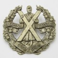 British Cameron Highlanders cap badge