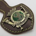 Belgium 1st Carbineers regiment fob badge