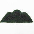 British Royal Green Jackets cloth parachute wings