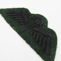 British Royal Green Jackets cloth parachute wings