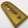 Italian Fascist MUSN Militia metal shoulder board