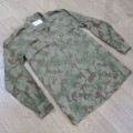 Old koevoet Camo pattern task force, long sleeve shirt with Le Roux name tag - size Large -