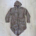 SADF Nutria rain coat - size medium - full length 94cm, chest 44cm, full arm length 56cm
