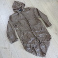 SADF Nutria rain coat - size medium - full length 94cm, chest 44cm, full arm length 56cm