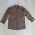 SADF Nutria long sleeve shirt - size large - full length 77cm ,chest 44cm, full arm length 57cm
