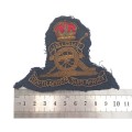 WW2 South African Field Artillery bullion wire badge