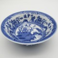 Antique handpainted Willow Pattern bowl