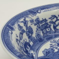Antique handpainted Willow Pattern bowl