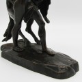 Beautiful Bronze sculpture of The Marly Horse originally sculpted in Marble by Guillaume Coustou