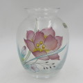 Vintage Uttendorf Crystal glass flower vase