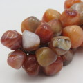Vintage bunch of grapes made from Agate semi - precious stones