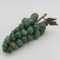 Vintage bunch of grapes made from Agate semi - precious stones