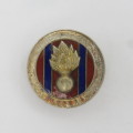 SA Engineers Corps ( SAPPERS) sterling silver button badge #2681