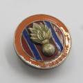 SA Engineers Corps ( SAPPERS) sterling silver button  badge #2634