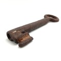 Antique large cast iron key