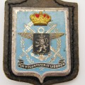 Belgium Royal Military school fob flash badge