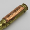 Vintage Rhodesia bullet casing letter opener