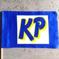 Vintage KP Konserwatiewe Party hand flag