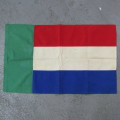 Vintage Transvaal vierkleur flag - Size 74 cm x 45 cm