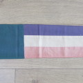 Long Transvaal vierkleur pennant flag - Size 200 cm x 20 cm