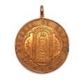 1894-95 Mdonna Di Loreto VI Centenaria commemorative medallion