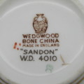 Vintage Wedgwood Sandon porcelain trio