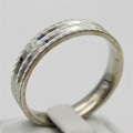 Sterling Silver mens ring - Size Z - 5,2g