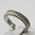 Stunning Sterling Silver ring - Size P - 3,5g
