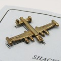 Shackleton 1719 L restoration project card and pin