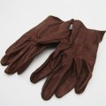 Pair of SADF leather gloves