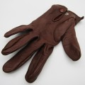 Pair of SADF leather gloves