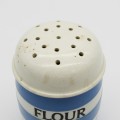Vintage TG Green and Co. Cornish ware porcelain flour shaker