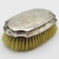 Vintage Sterling silver clothing brush
