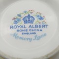 Vintage Royal Albert Memory Lane porcelain trio