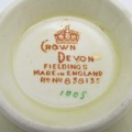 Crown Devon Springwood porcelain trio
